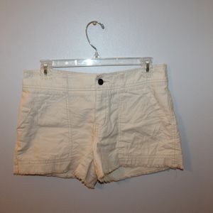 FREE PEOPLE cream shorts
